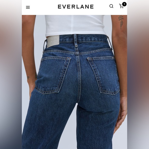 Everlane High Rise Rigid 27x28 - Picture 2 of 12